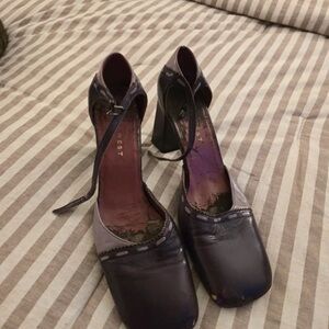 Nine West Elegant Purple Heels